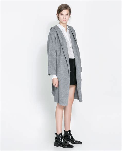 zara overcoat women.